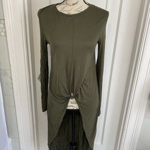 High Lo Long Sleeve Shirt